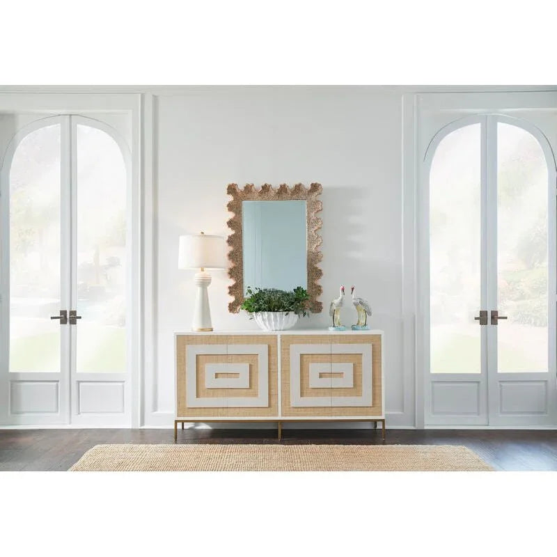 Sloan Street Unique Design Wooden Cabinet - LOOMLAN - Chelsea House - Accent Cabinets