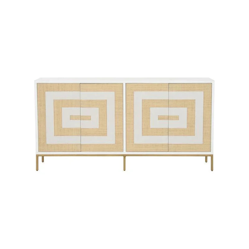 Sloan Street Unique Design Wooden Cabinet - LOOMLAN - Chelsea House - Accent Cabinets