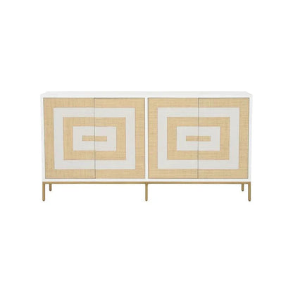 Sloan Street Unique Design Wooden Cabinet - LOOMLAN - Chelsea House - Accent Cabinets