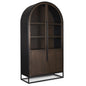 Sloan Two Doors Wood Bookcase
