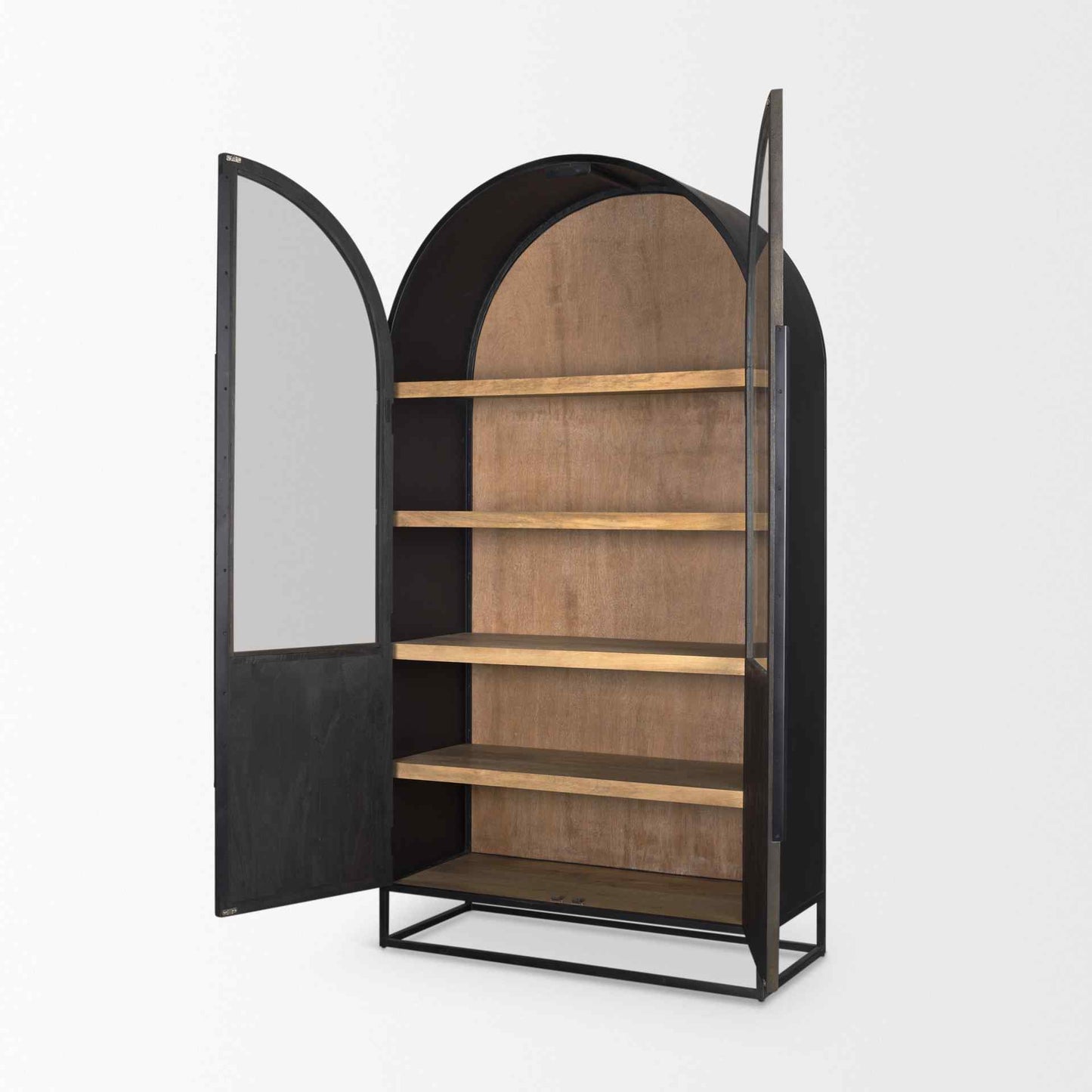 Sloan Two Doors Wood Bookcase