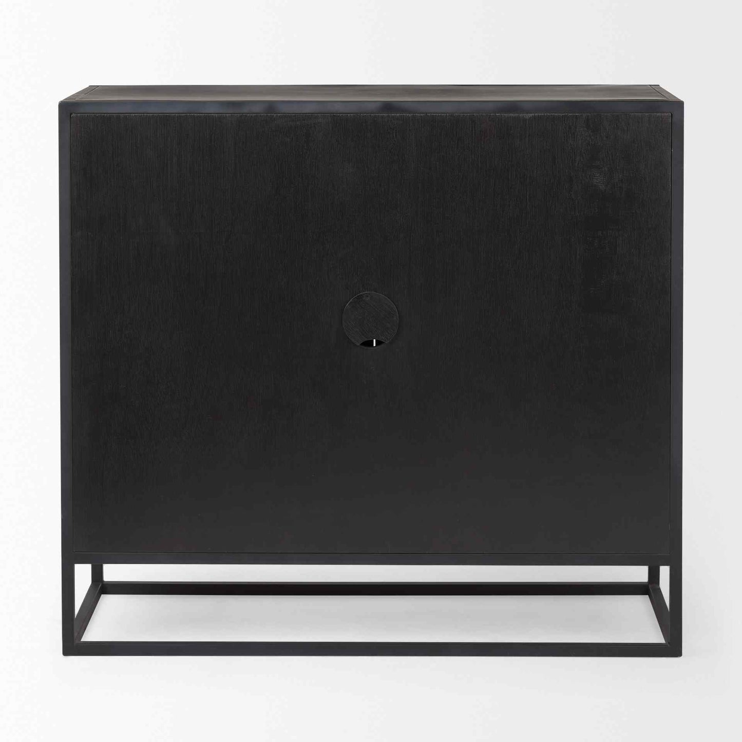 Sloan Wood Black Accent Cabinet