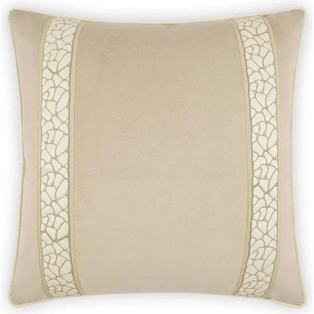 Sloane Camel Throw Pillow With Insert - LOOMLAN - D.V. Kap - Throw Pillows