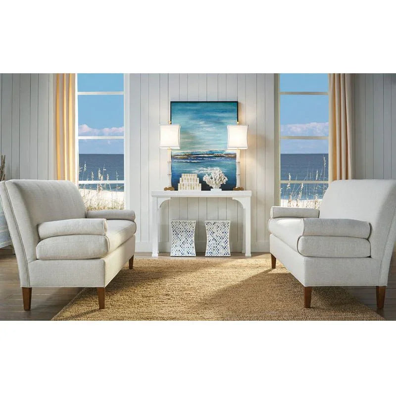 Sloane White Alabaster Table Lamp - LOOMLAN - Wildwood - Table Lamps