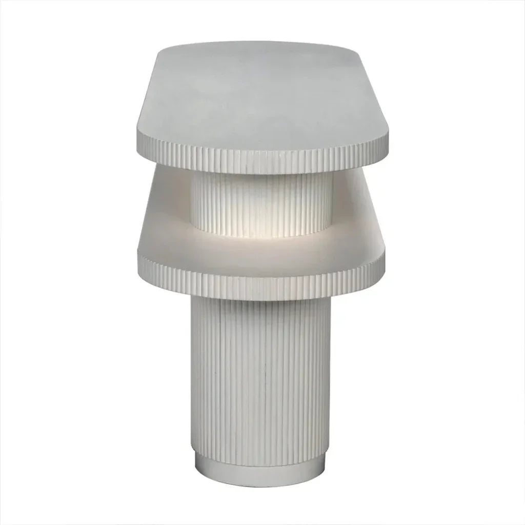 Small Parker Wood Geometric Console Table - LOOMLAN - Noir - Console Tables