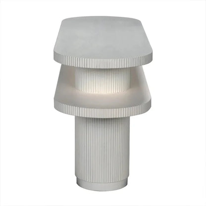 Small Parker Wood Geometric Console Table - LOOMLAN - Noir - Console Tables