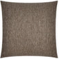 Smoothie Mocha Solid Brown Large Throw Pillow Insert - LOOMLAN - D.V. Kap - Throw Pillows