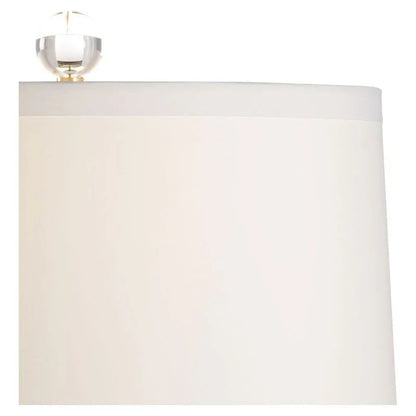 Snow Leopard Printed Ceramic Table Lamp - LOOMLAN - Wildwood - Table Lamps