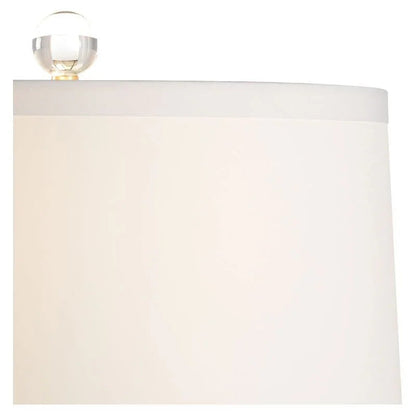 Snow Leopard Printed Ceramic Table Lamp - LOOMLAN - Wildwood - Table Lamps