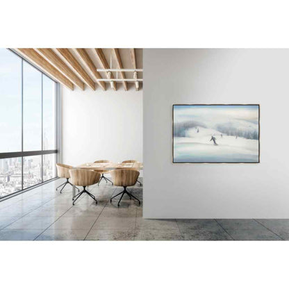 Snowfall Hand Crafted Canvas Art
