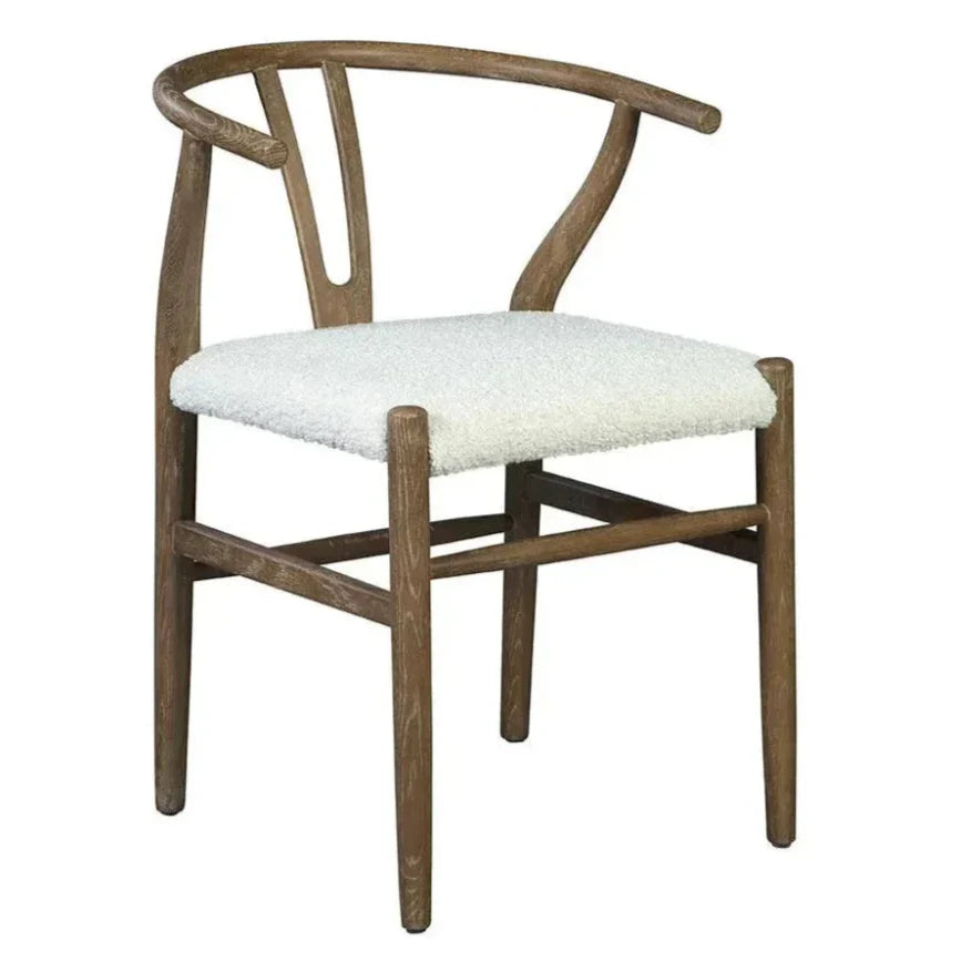 Snuggle Broomstick Fabric Armless chair - LOOMLAN - Furniture Classics - Accent Chairs