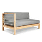 SoHo Teak Patio Sectional Sofa with Sunbrella Cushion - LOOMLAN - HiTeak - Outdoor Sofas & Loveseats