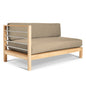 SoHo Teak Patio Sectional Sofa with Sunbrella Cushion - LOOMLAN - HiTeak - Outdoor Sofas & Loveseats