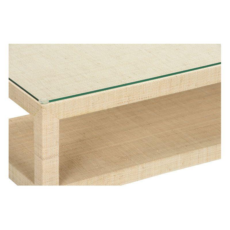 Socialite Saguran Warpped Console Table - LOOMLAN - Wildwood - Console Tables