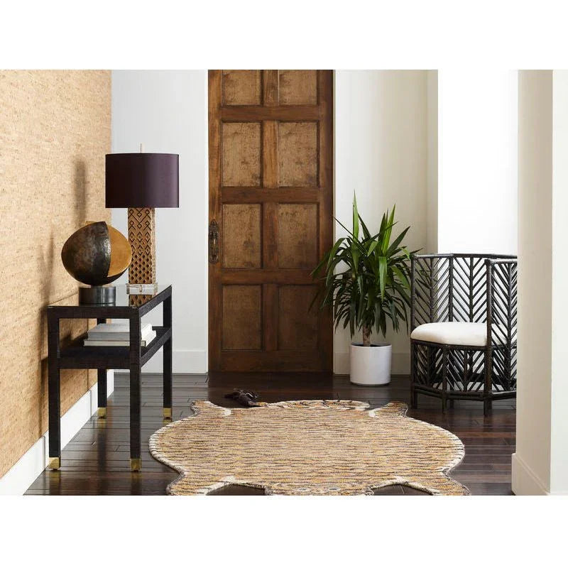 Socialite Saguran Warpped Console Table - LOOMLAN - Wildwood - Console Tables