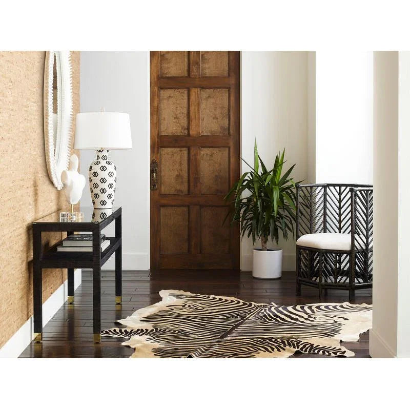 Socialite Saguran Warpped Console Table - LOOMLAN - Wildwood - Console Tables