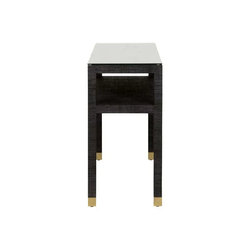 Socialite Saguran Warpped Console Table - LOOMLAN - Wildwood - Console Tables