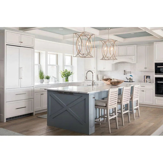 Society Hill Adjustable Silver Chandelier - LOOMLAN - Wildwood - Chandeliers