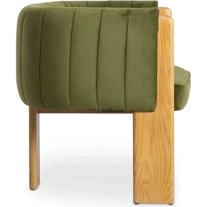 Sofi Performance Fabric & Solid Green Accent Chair - LOOMLAN - Moe's Home - Accent Chairs