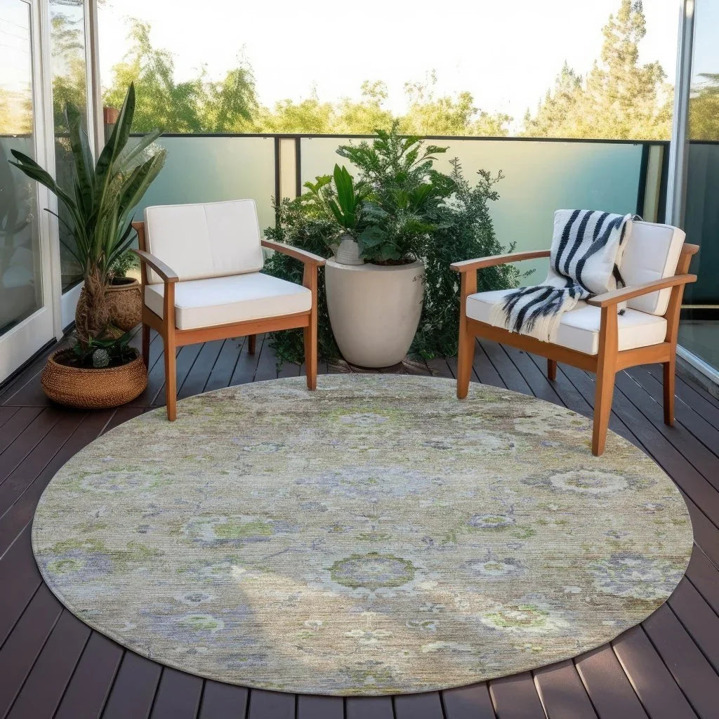 Sofia Beige Washable Indoor-Outdoor Rug-Outdoor Rugs-LOOMLAN Rugs-LOOMLAN