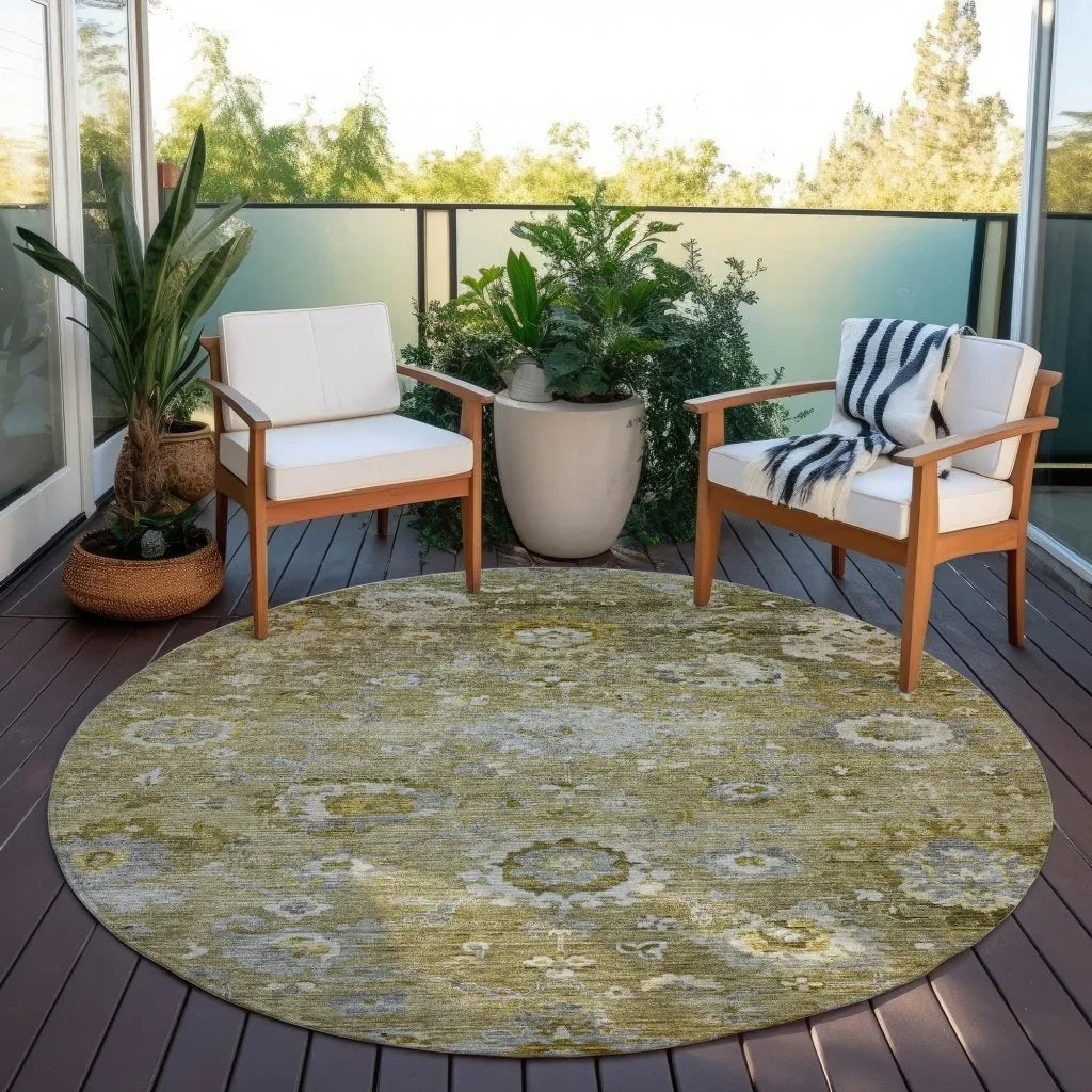 Sofia Brown Washable Indoor-Outdoor Rug-Outdoor Rugs-LOOMLAN Rugs-LOOMLAN