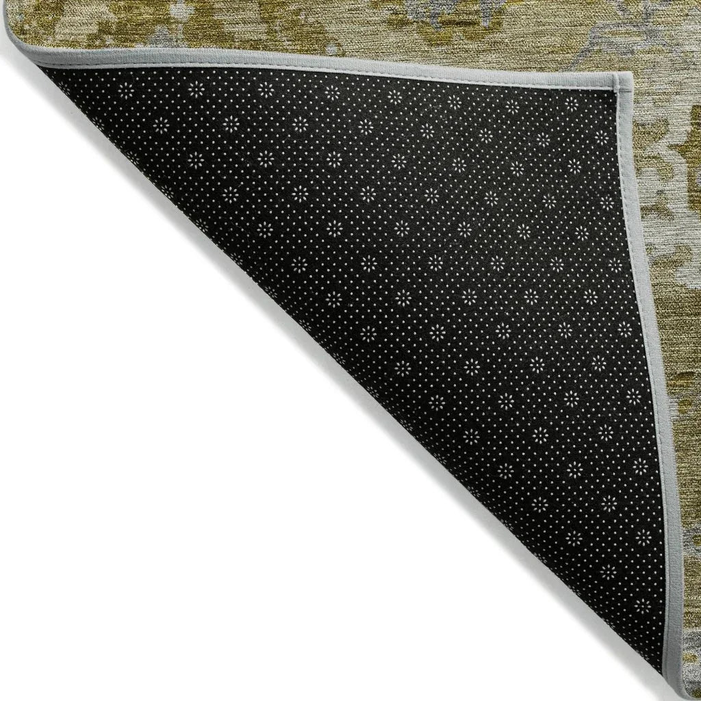 Sofia Brown Washable Indoor-Outdoor Rug-Outdoor Rugs-LOOMLAN Rugs-LOOMLAN