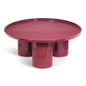 Sofia Enamel Round Coffee Table - LOOMLAN - Urbia - Coffee Tables