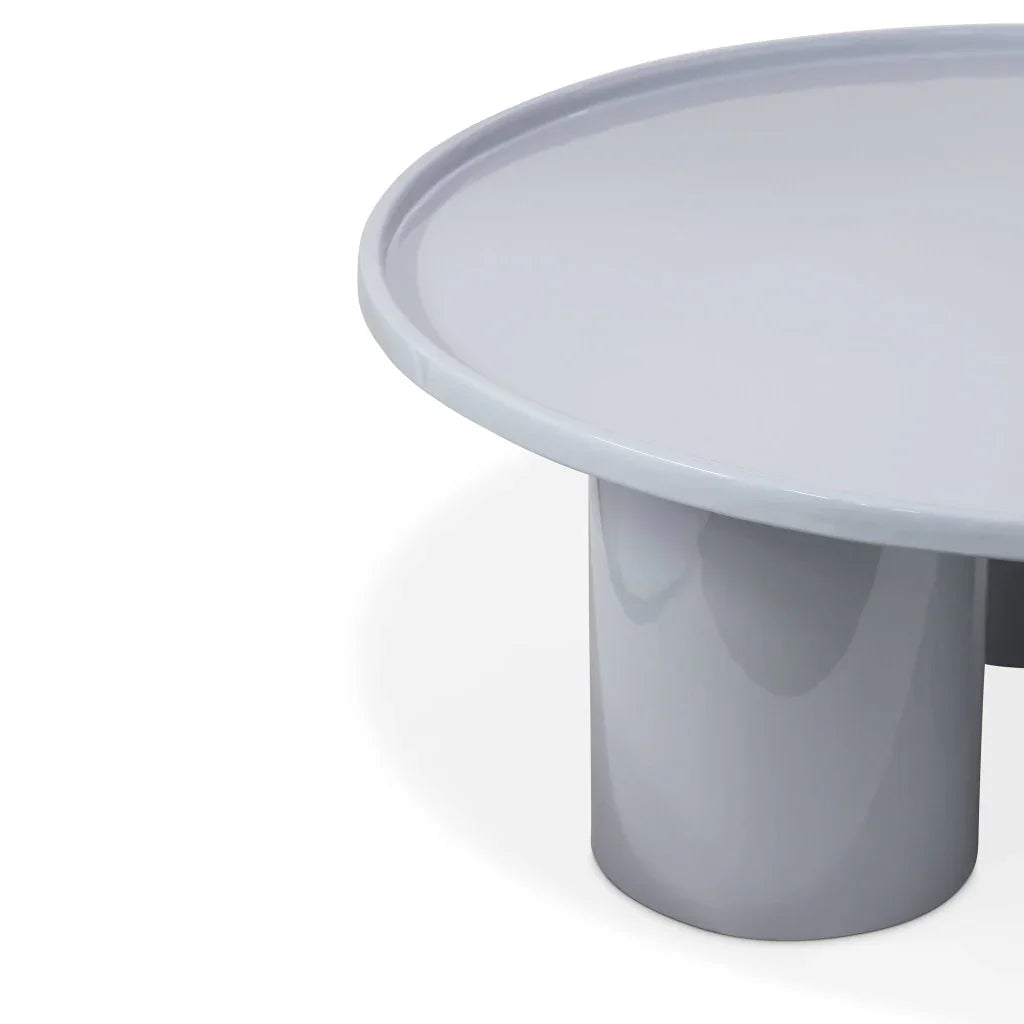 Sofia Enamel Round Coffee Table - LOOMLAN - Urbia - Coffee Tables