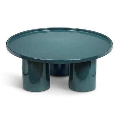 Sofia Enamel Round Coffee Table - LOOMLAN - Urbia - Coffee Tables