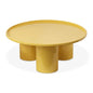 Sofia Enamel Round Coffee Table - LOOMLAN - Urbia - Coffee Tables