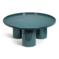 Sofia Enamel Round Coffee Table - LOOMLAN - Urbia - Coffee Tables