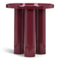 Sofia Enamel Round End Table - LOOMLAN - Urbia - Side Tables