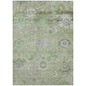 Sofia Green Washable Indoor-Outdoor Rug-Outdoor Rugs-LOOMLAN Rugs-2'6" x 3'10"-LOOMLAN