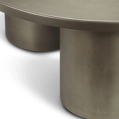 Sofia Steel Round Coffee Table - LOOMLAN - Urbia - Coffee Tables