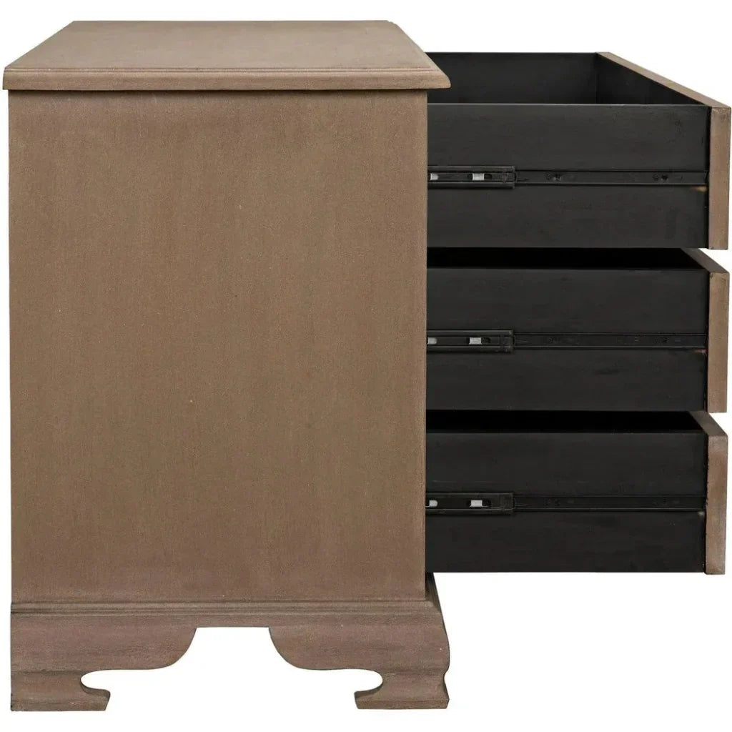 Sofie Wood Dresser - LOOMLAN - Noir - Dressers