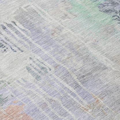 Sofina Purple Washable Indoor - Outdoor Rug - LOOMLAN - LOOMLAN Rugs - Outdoor Rugs