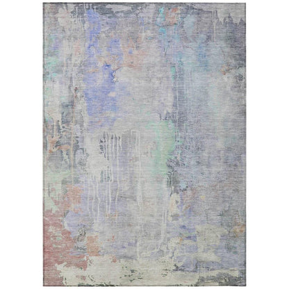 Sofina Purple Washable Indoor - Outdoor Rug - LOOMLAN - LOOMLAN Rugs - Outdoor Rugs