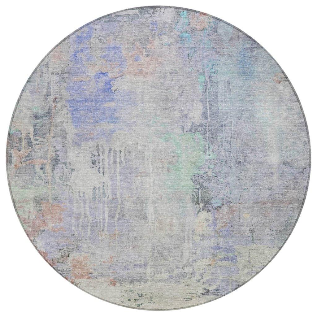 Sofina Purple Washable Indoor - Outdoor Rug - LOOMLAN - LOOMLAN Rugs - Outdoor Rugs