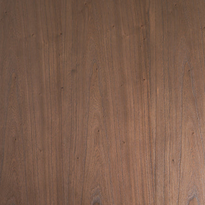 Sohan Dark Brown Wood Oblong Desk-Home Office Desks-Mercana-LOOMLAN