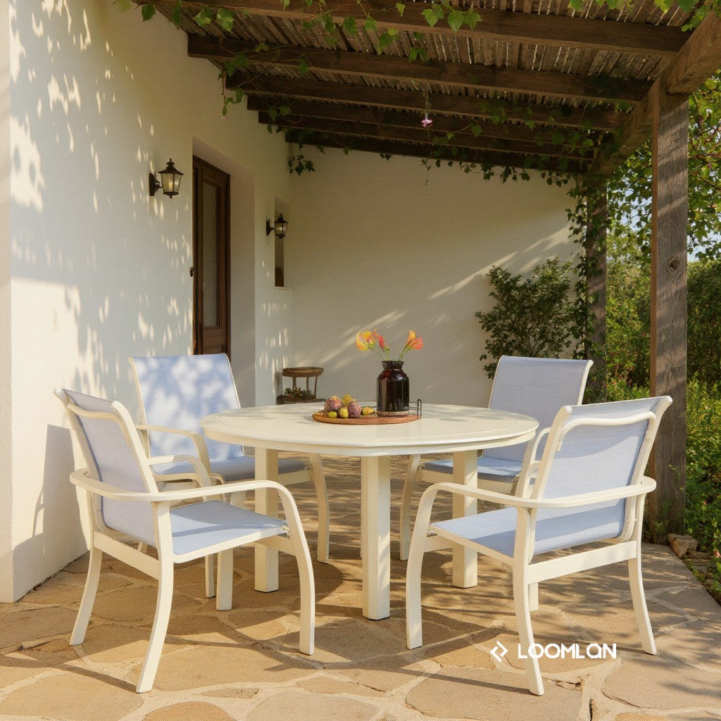 Soho Sling Stacking Arm Chair 2PC