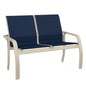 Soho Sling Stacking Two-Seat Loveseat