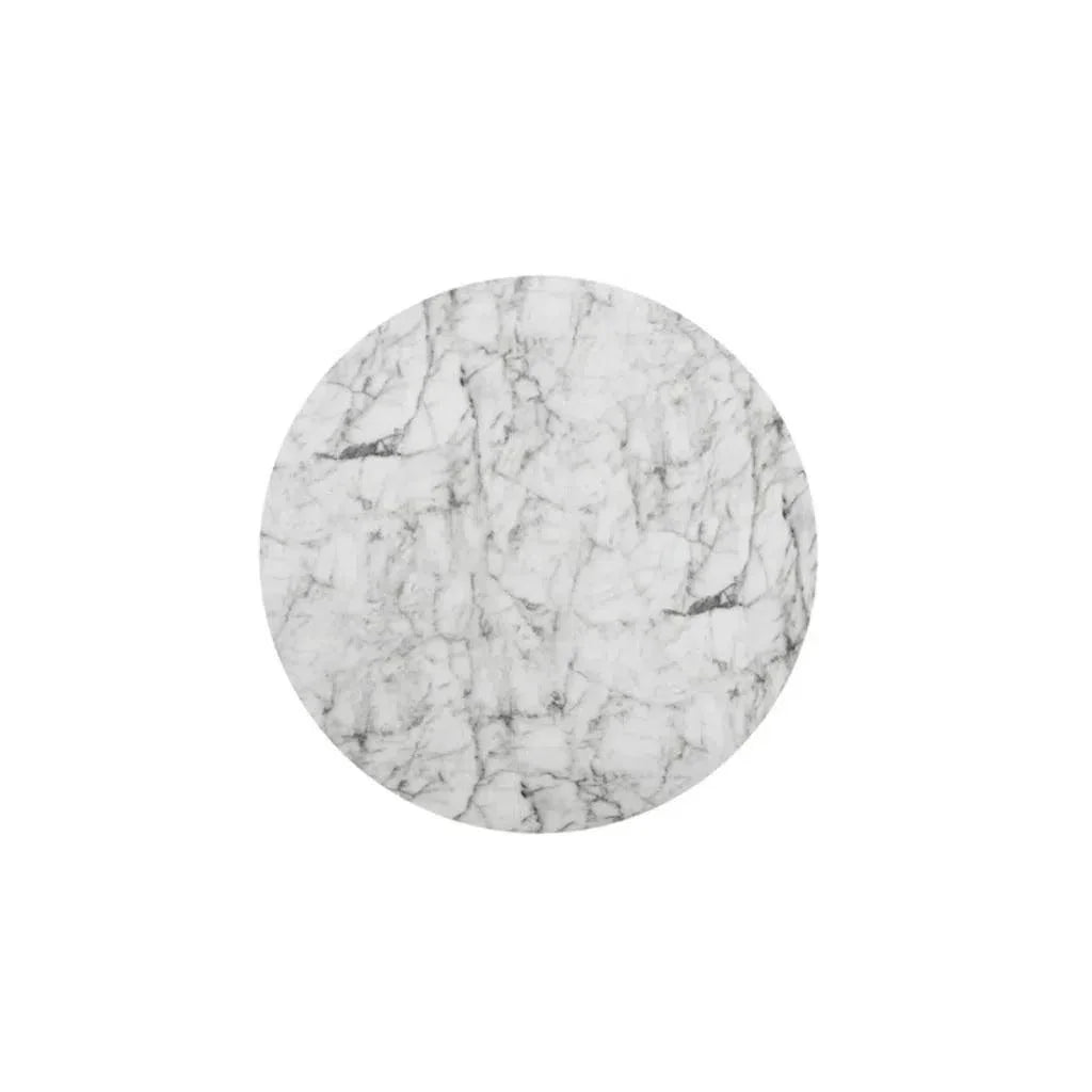 Solana Marble Top Iron Coffee Table - LOOMLAN - SUNPAN - Coffee Tables