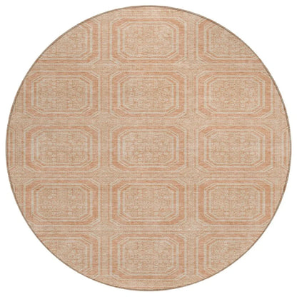 Solandra Orange Washable Indoor - Outdoor Rug - LOOMLAN - LOOMLAN Rugs - Outdoor Rugs