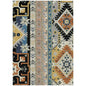 Solara Black Washable Indoor-Outdoor Rug-Outdoor Rugs-LOOMLAN Rugs-2'6" x 3'10"-LOOMLAN