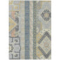 Solara Gray Washable Indoor-Outdoor Rug-Outdoor Rugs-LOOMLAN Rugs-2'6" x 3'10"-LOOMLAN