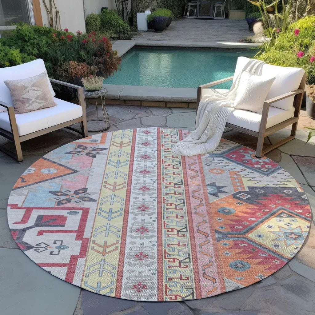 Solara Linen Washable Indoor-Outdoor Rug-Outdoor Rugs-LOOMLAN Rugs-LOOMLAN