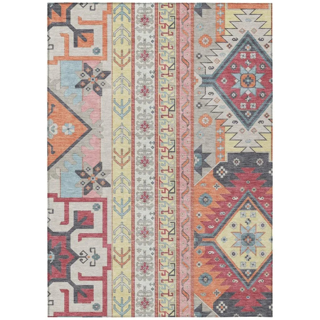 Solara Linen Washable Indoor-Outdoor Rug-Outdoor Rugs-LOOMLAN Rugs-2'6" x 3'10"-LOOMLAN