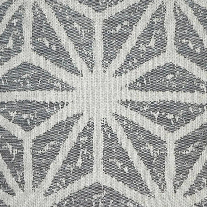 Solazzo Geometrical Grey Tan Large Throw Pillow Insert - LOOMLAN - D.V. Kap - Throw Pillows