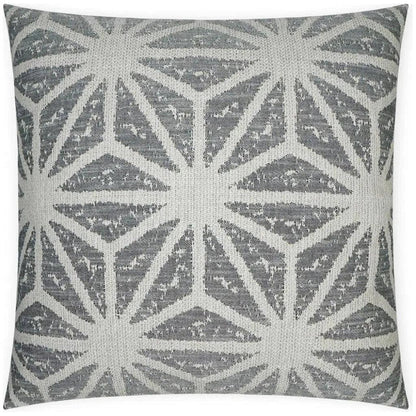 Solazzo Geometrical Grey Tan Large Throw Pillow Insert - LOOMLAN - D.V. Kap - Throw Pillows
