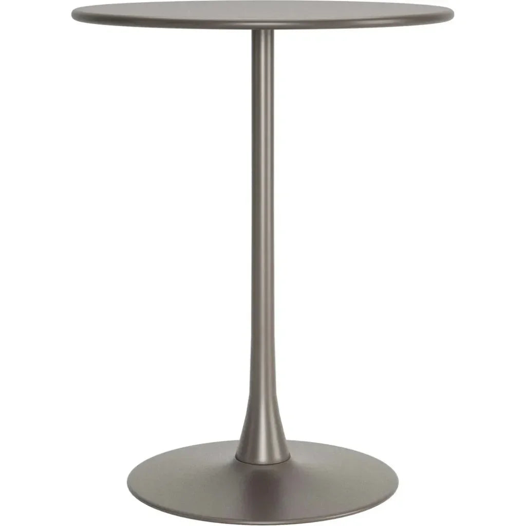 Soleil Bar Table Taupe-Outdoor Counter Tables-Zuo Modern-LOOMLAN
